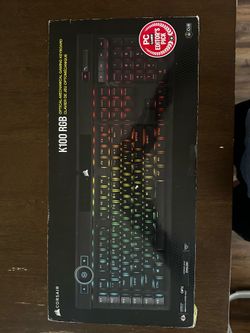 Corsair k100 RGB with Corsair Nexus Companion