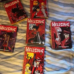 Hellsing volumes 1-6