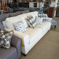 Creme Colored Sofa Sleeper 