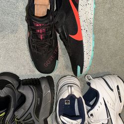3 pairs of original Nike shoes, size 11