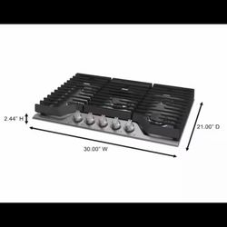 Cooktop 30” Gas 120 Day Warranty 