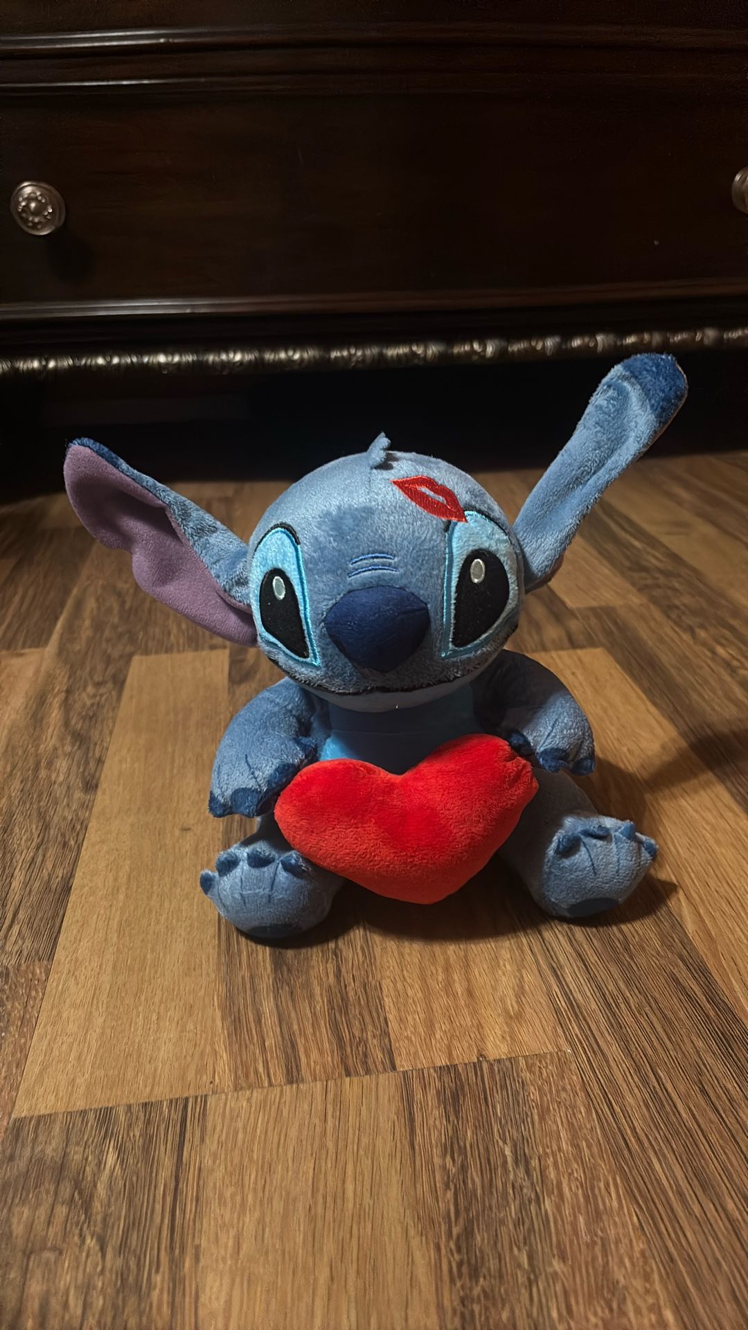 Happy Valentines Stitch Plushie 