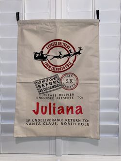 Personalized Large Christmas Sacks