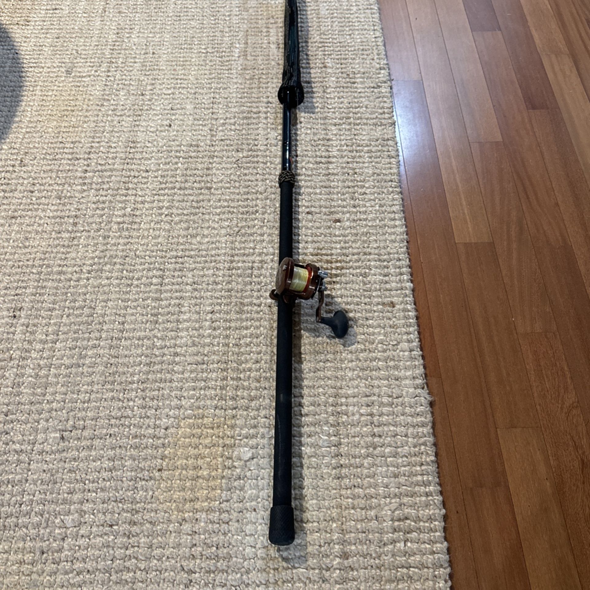 Avet Mxj Reel With Phoenix 9’ Axis Rod. Jig Stick Yellowtail Surface iron