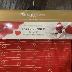 Valentines Table Runner