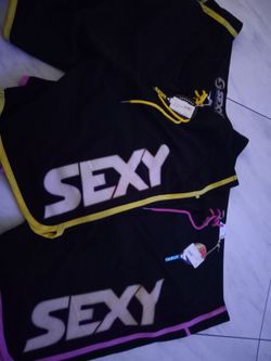 Sexy Brand Black Graphic Shorts – 2 Pack