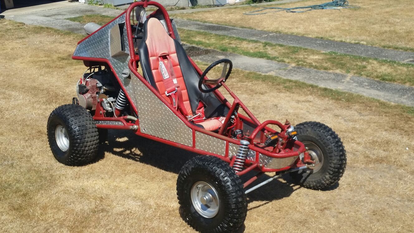 Single seat mini sandrail dune buggy odyssey pilot
