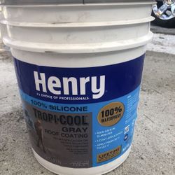 887G Tropi-Cool 100% Silicone Gray Roof Coating 4.75 gal. New Sealed 