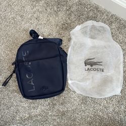 Small Navy Blue Lacoste Shoulder Bag