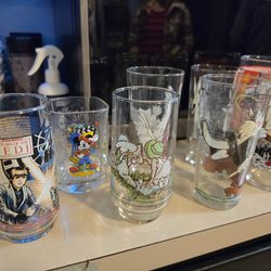 Retro nostalgia glasses $1.50 each. 
Holly Hobby 
Looney Tunes
Star Wars
and more 70's and 80's faves
