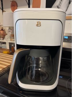 Beautiful white coffee maker