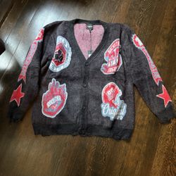 Heavy Knitted Cardigan 