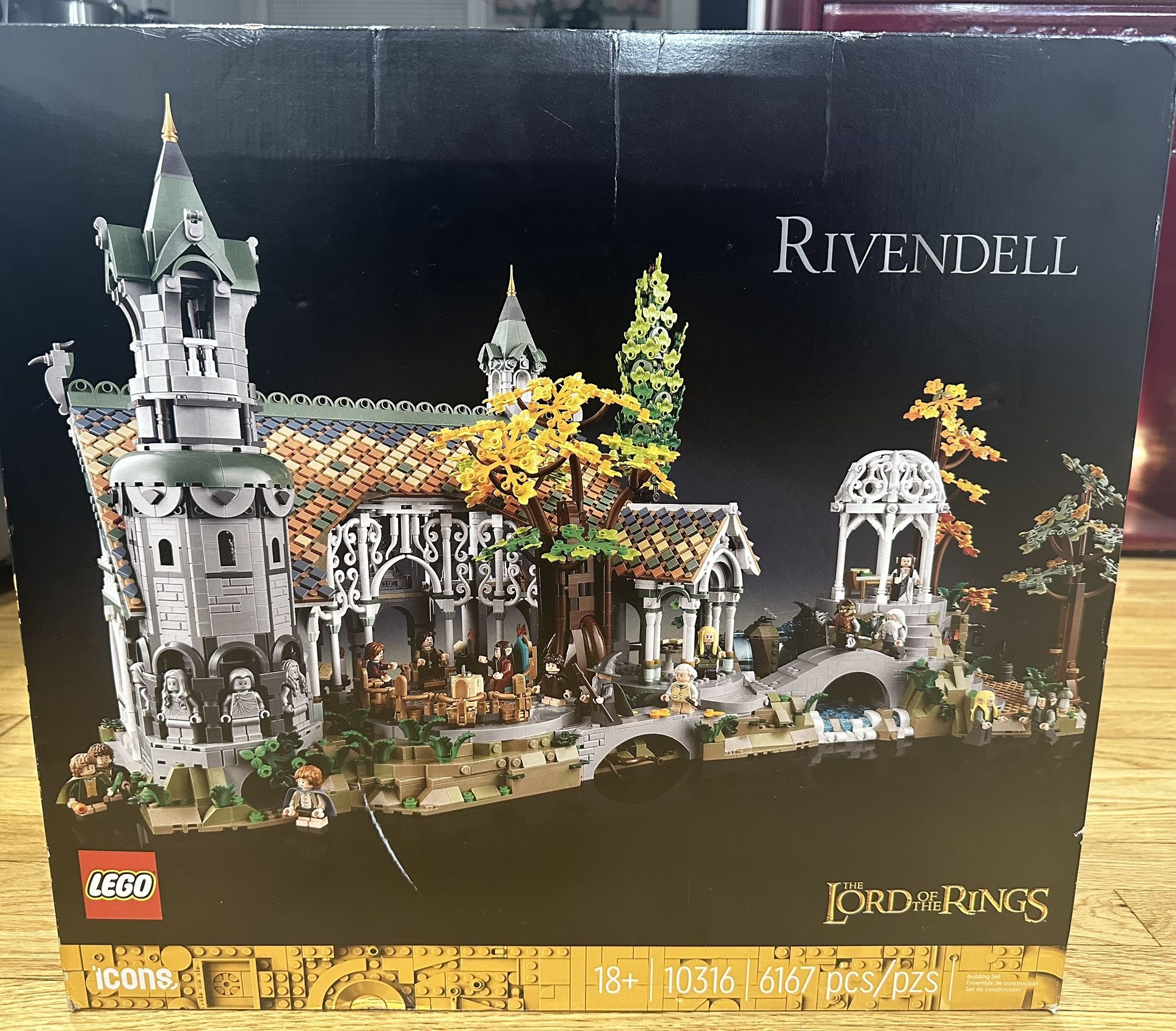 LEGO Icons 10316 The Lord of the Rings: Rivendell – Brand New Sealed