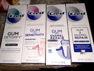 Crest gum toothpaste