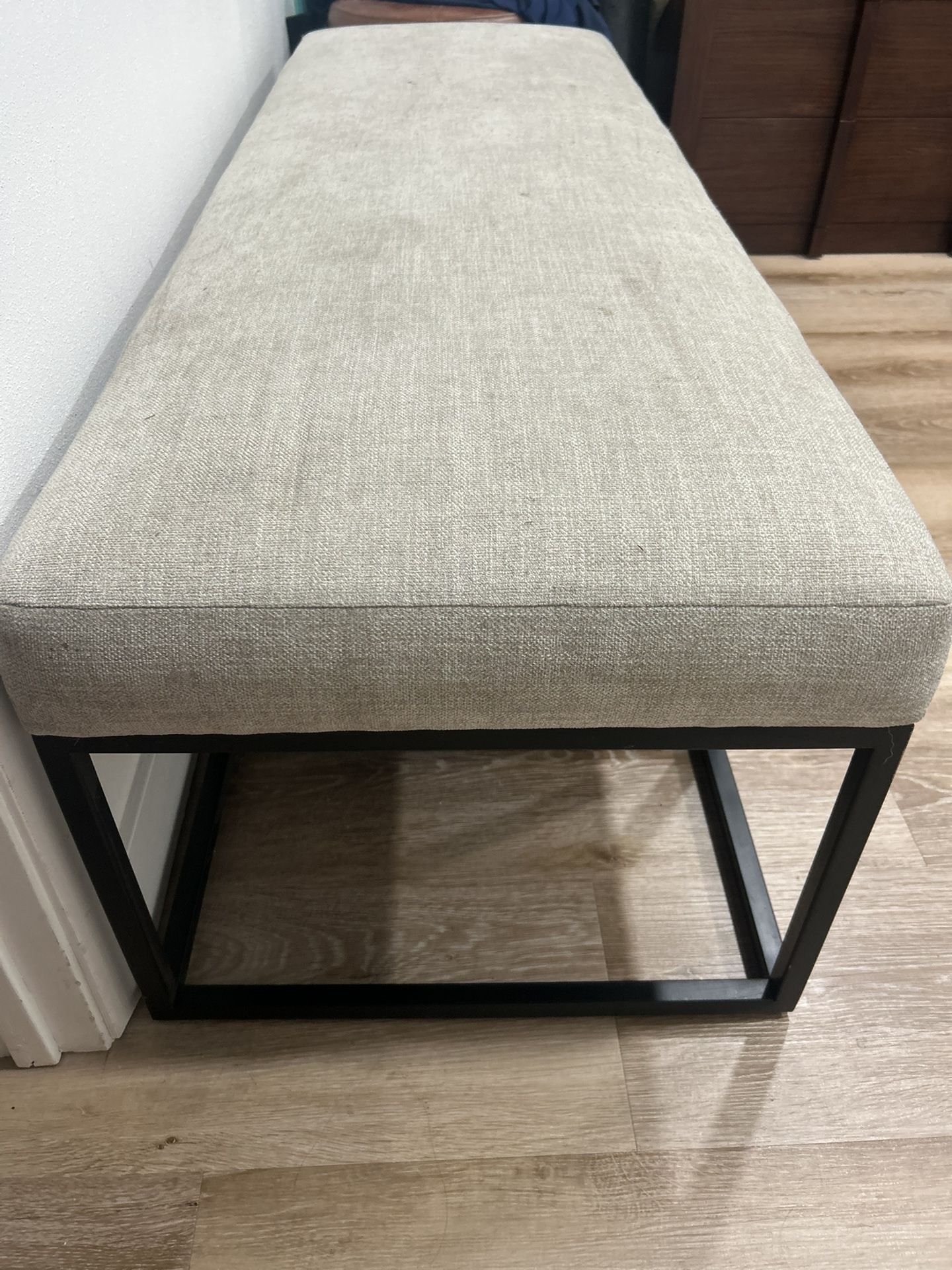 Upholstered Bedroom Bench
