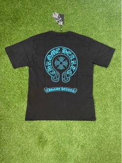 Black With Blue Chrome Tshirt