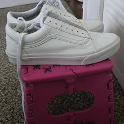 White Uniform Ready VANS