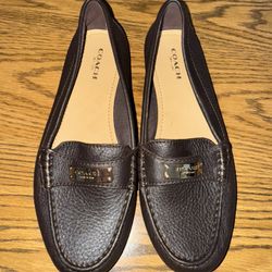 Coach Brown Flats Shoes Size 6.5