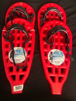 Snow dogs snow shoes