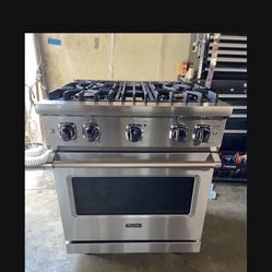 Viking 30” Stainless Steel Gas Range ‼️‼️