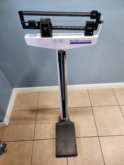 Health O Meter 400KL Mechanical Beam Scale with height  rod