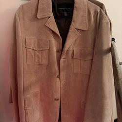 Mens Kenneth Cole Suede Jacket XL