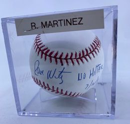 $60 Ramon Martinez Autographed Baseball