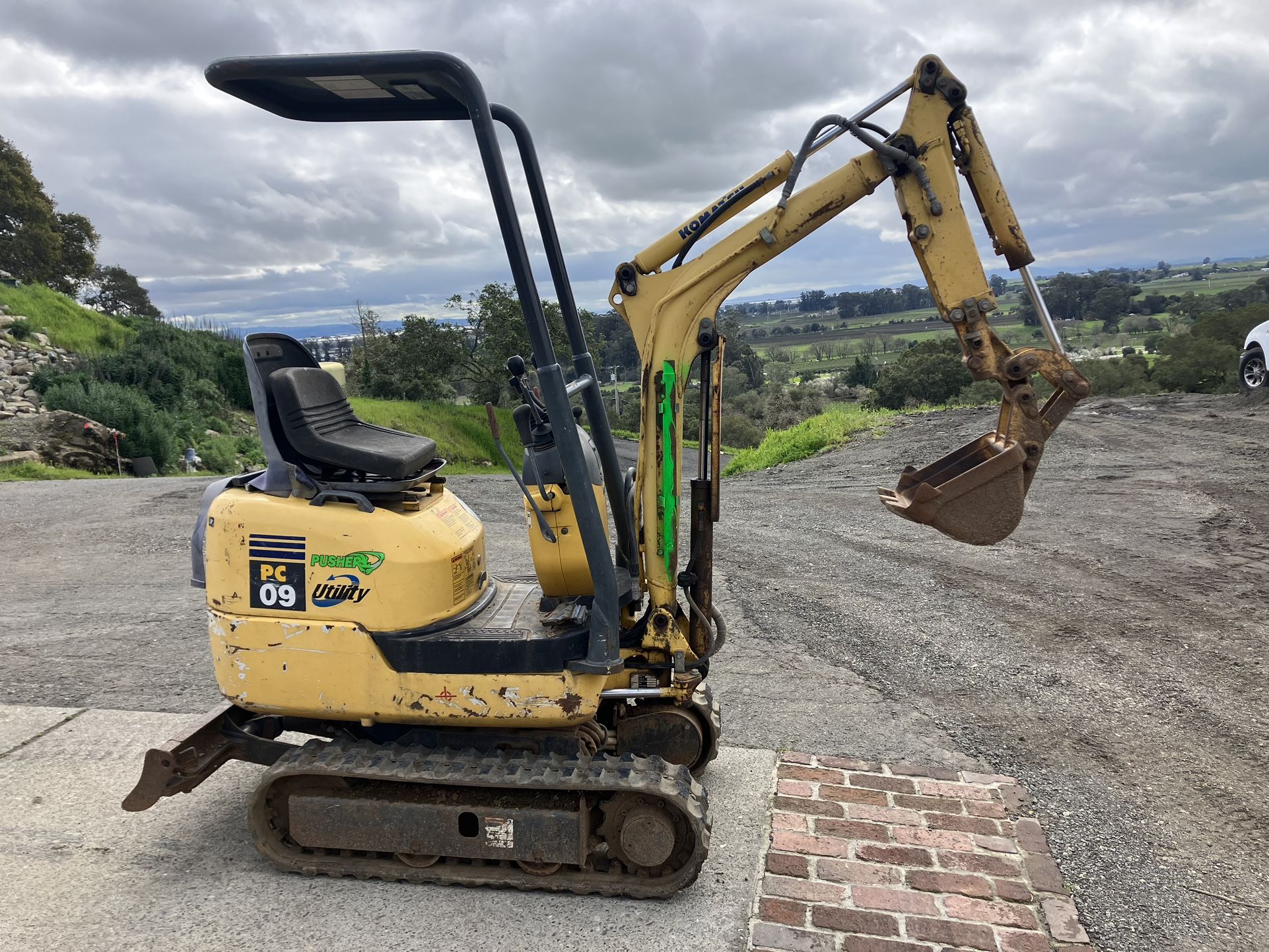 Komatsu Mini Excavator PC09