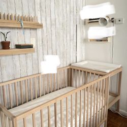 IKEA Crib And Changing table 
