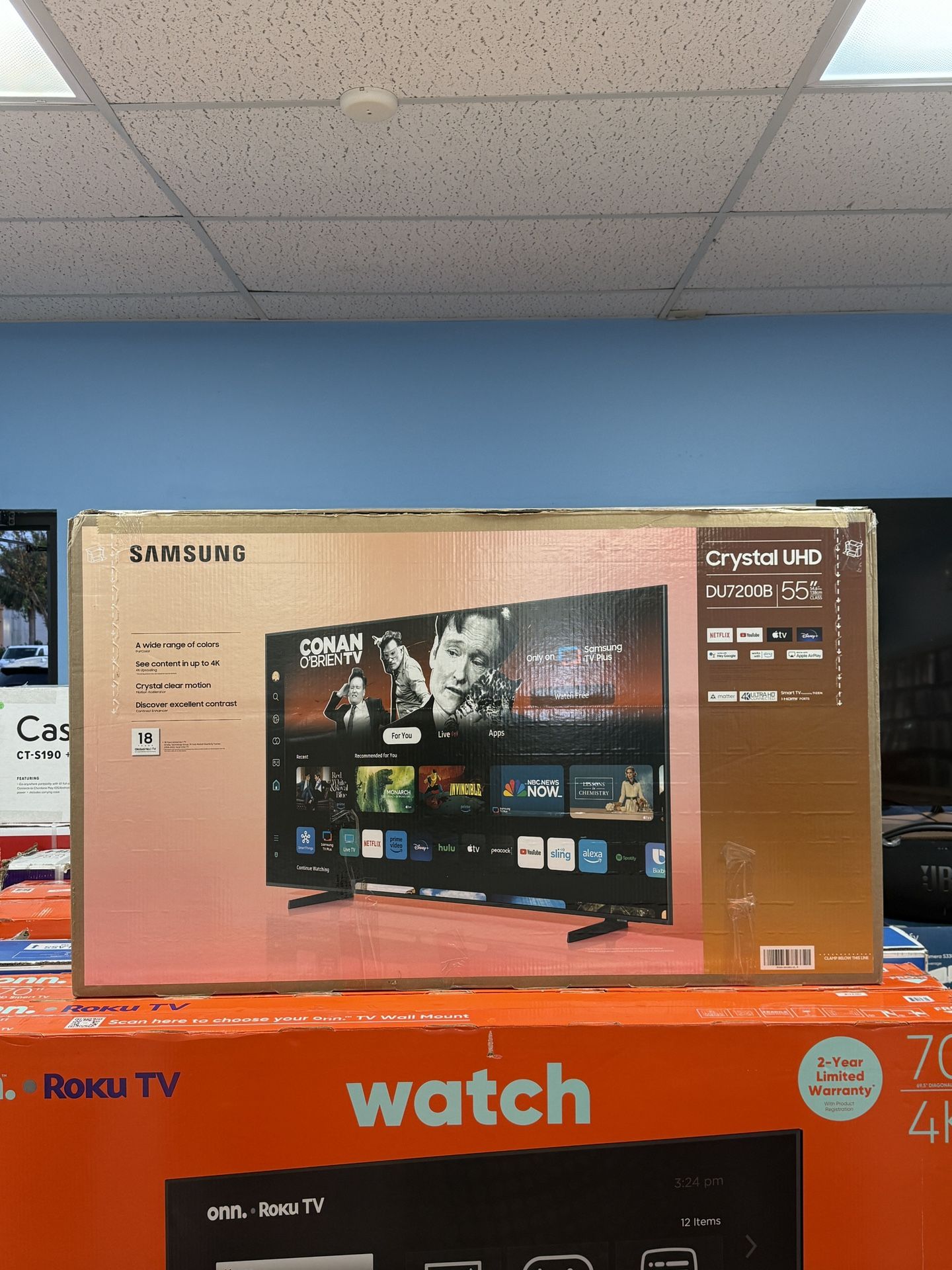 Samsung 55inch 4K Smart Tv UHD Brand New Tv