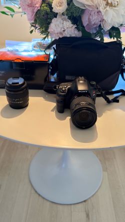 Sony A65 24.3MP DSLR Camera Bundle + 18-250mm Zoom + 18-55mm Lens + Think Tank Bag