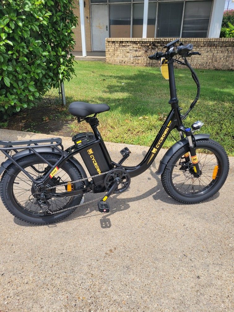 Electric Bike 20mph Big Tire $50 Down Financed