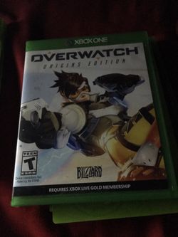 Overwatch origins edition with code Xbox one