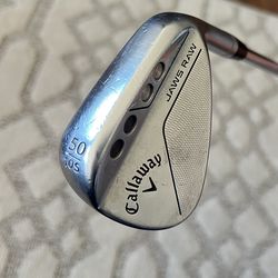 Callaway Jaws Raw 50° Wedge Right Hand Used.