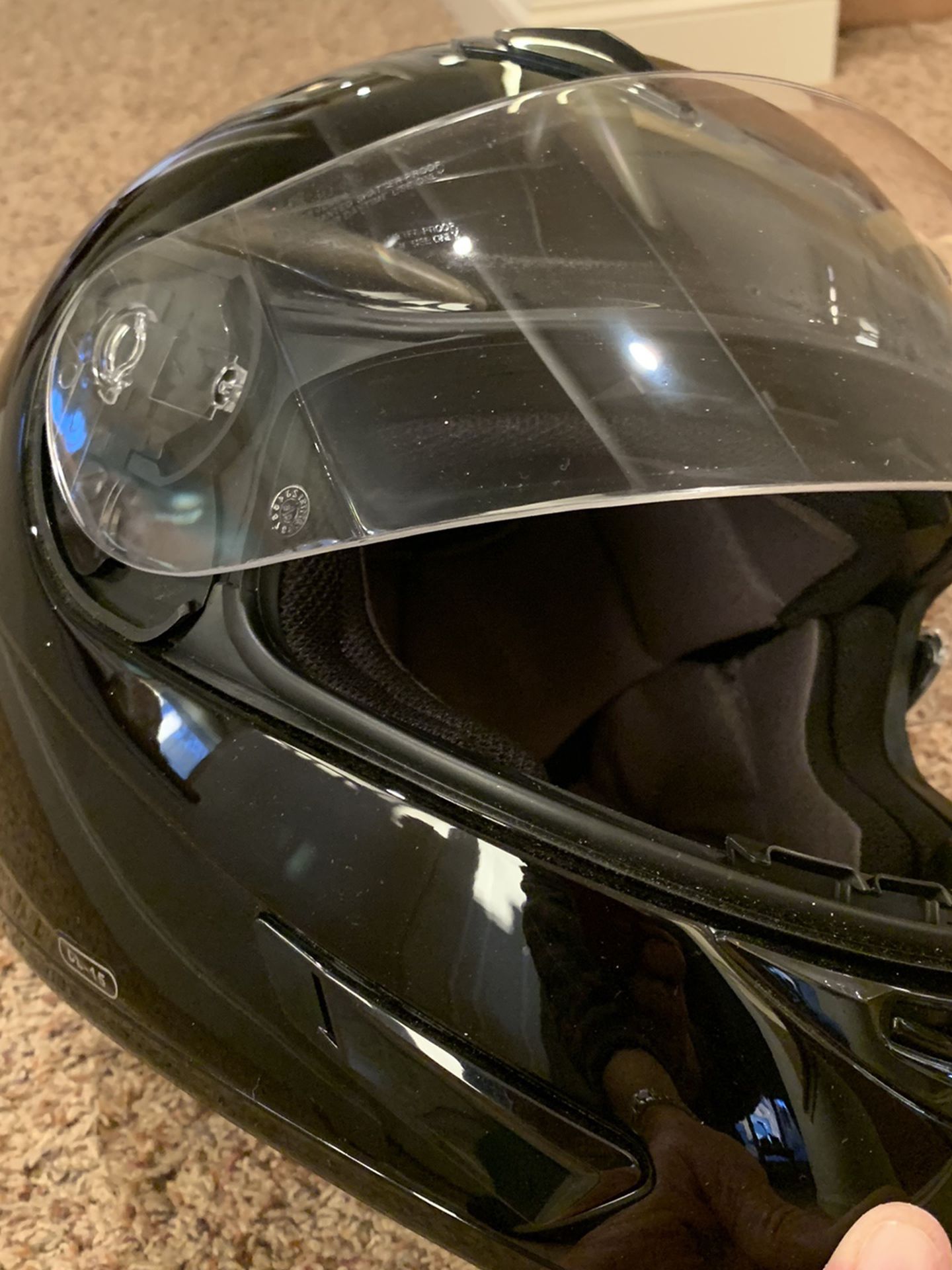 Snell DOT Approved Motorcycle Helmet - DL-15 Model - Like New