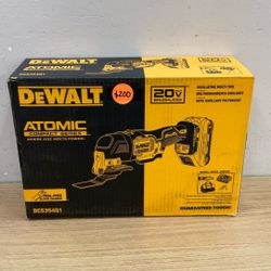 DEWALT DCS354Q1 OSCILLATING MULTI-TOOL.
