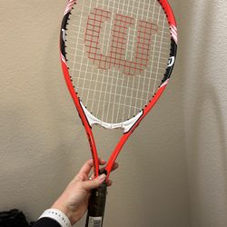 Wilson Federer Tennis Racket - Pair + 12 Balls