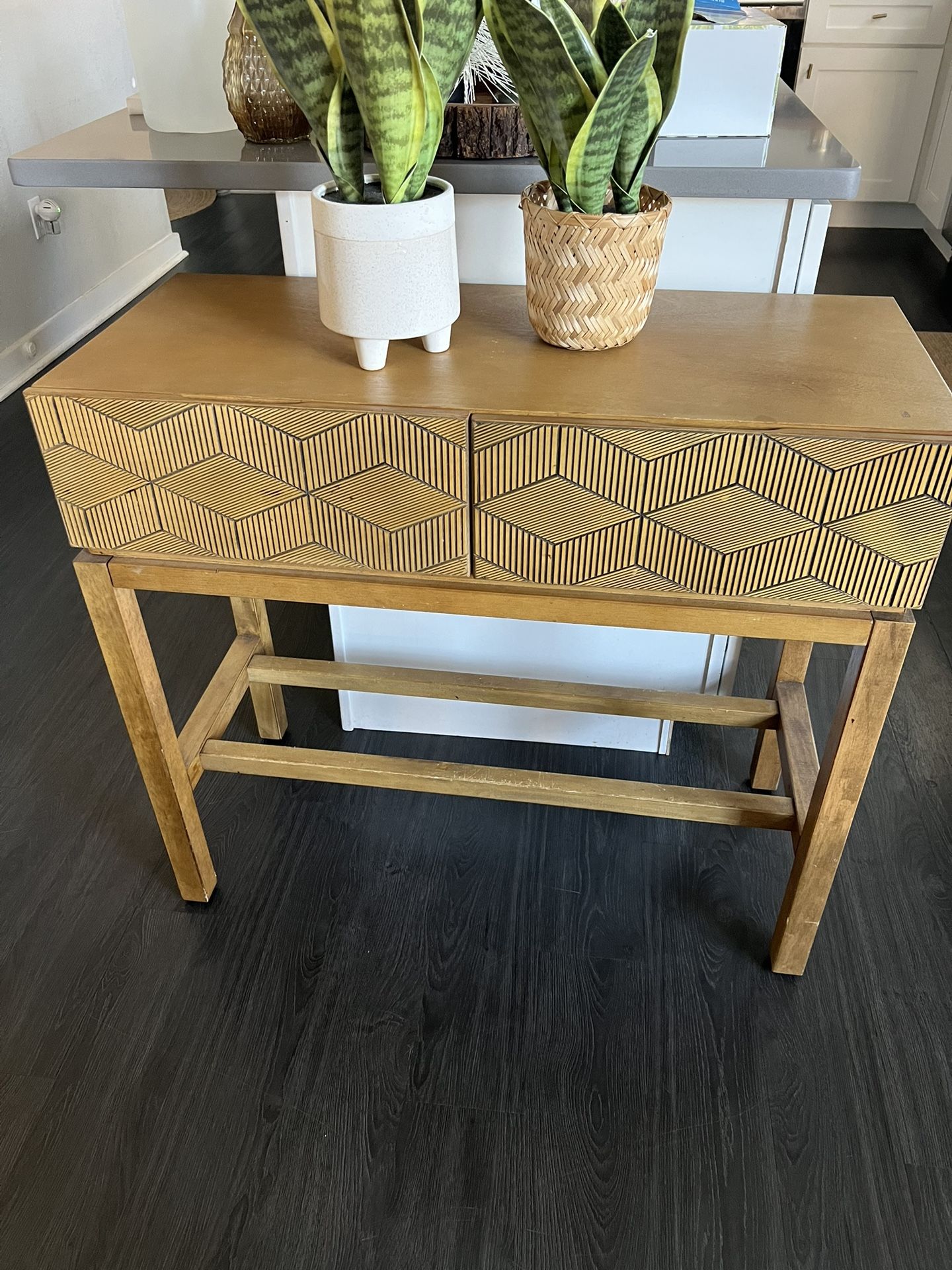 Tachuri Opalhouse Console & Coffee Table Set Storage