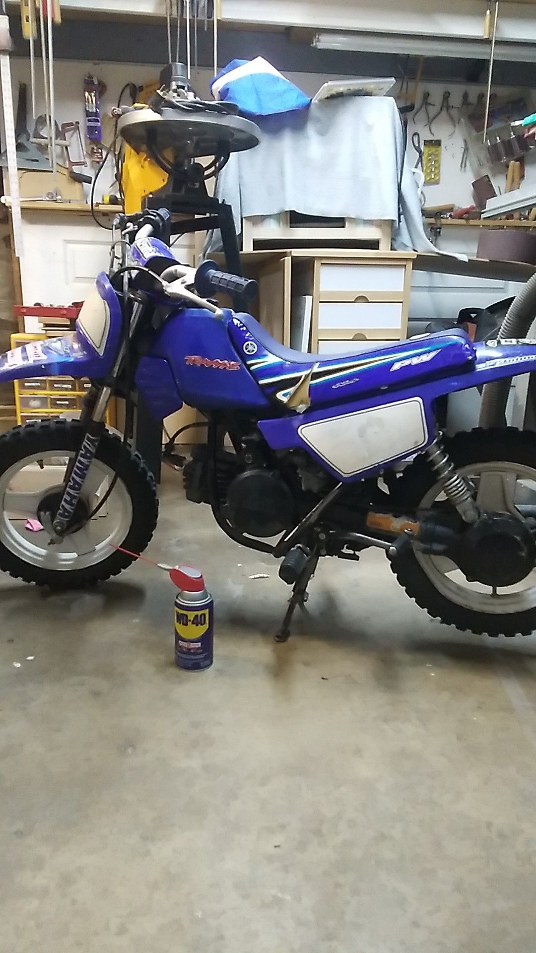 Yamaha dirt bike motorcycle