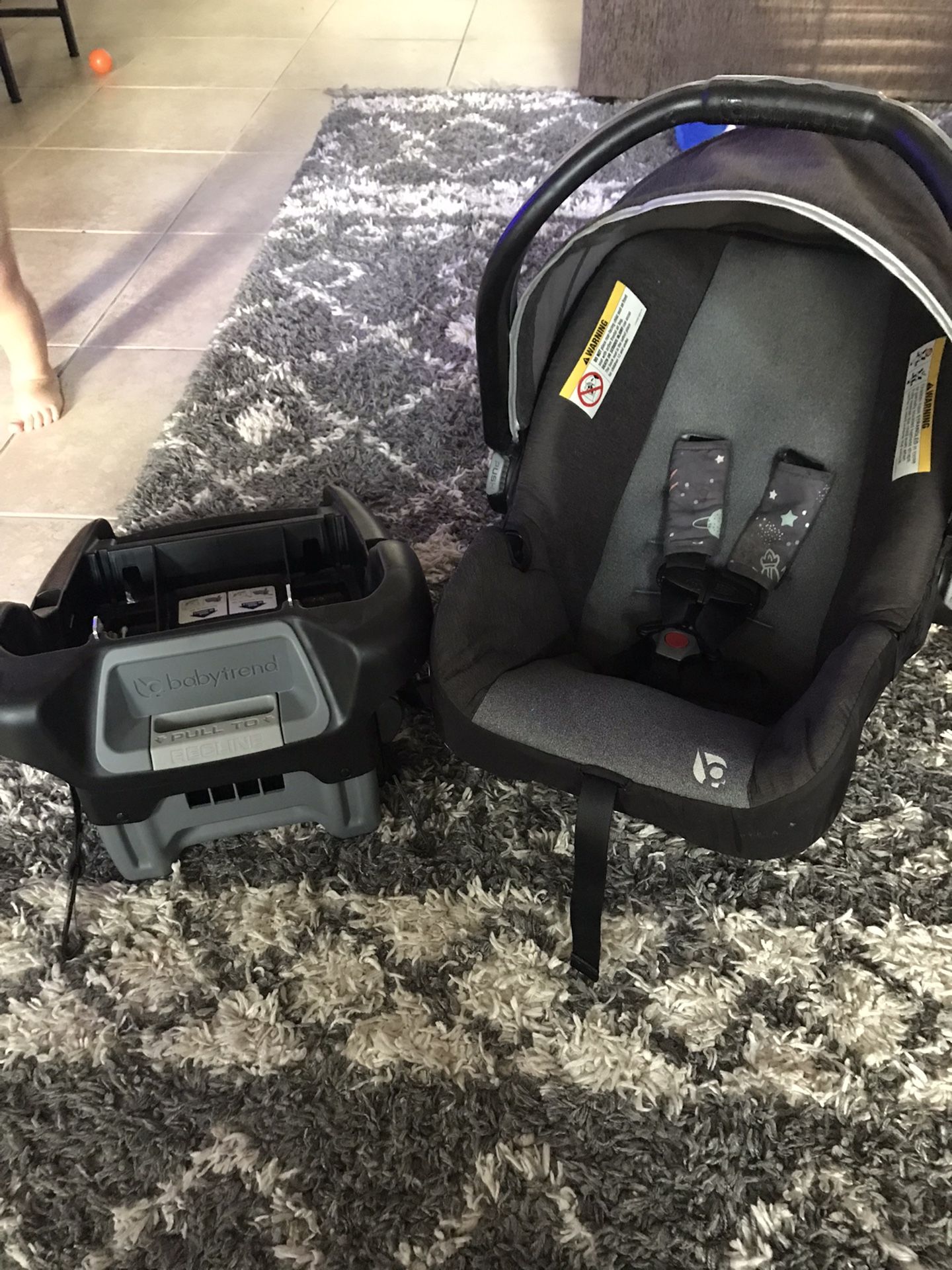 Car Seat Plus Base And Stroller