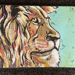 Lion Painting