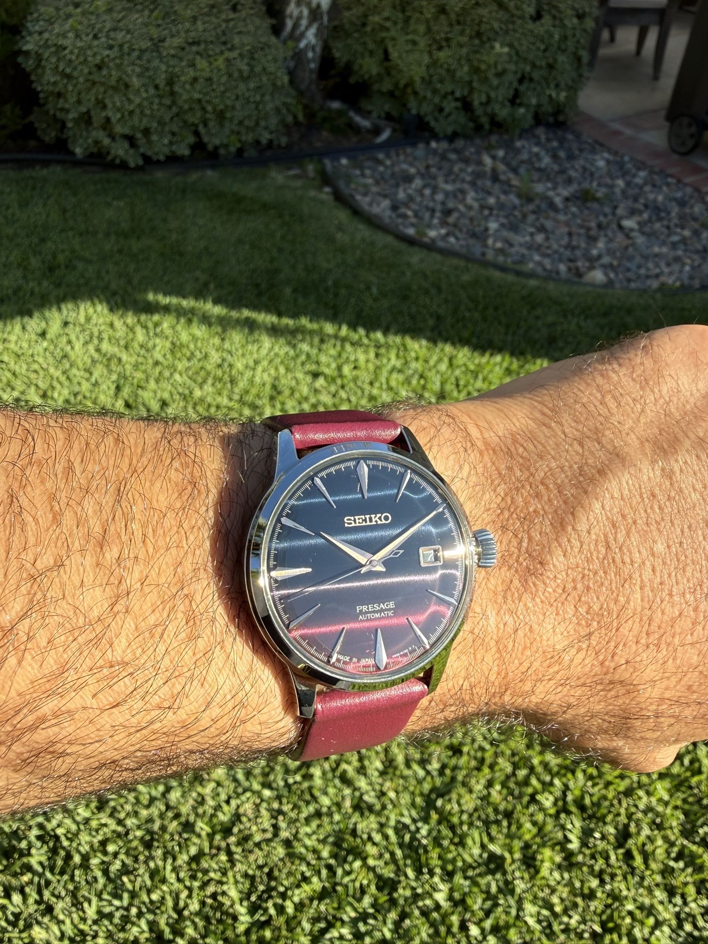 Seiko Presage SRPK75J1 Purple Sunset Cocktail Time Limited Edition Japan Made