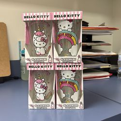 Hello Kitty Glassware 