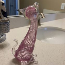 Murano - Cat In Pink