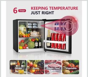 Mini Fridge with Freezer