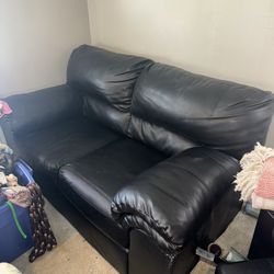 Leather Couch 