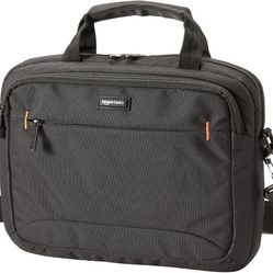 Amazon Basics Laptop and Tablet Bag Case, Messenger Bag - 15.6 inch- Black