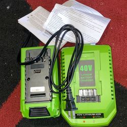 40v Lithium Battery Charger And 40v Lithium Battery Pack