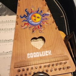 Wooden Palsaltery With Case