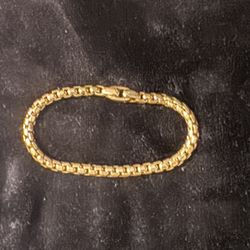 David Yurman Box Chain Bracelet 